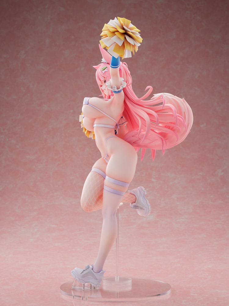 Original Character Statue 1/5 Kemomimi Cheer Girl illustration by Yatanuki Kei DX Version 35 cm
