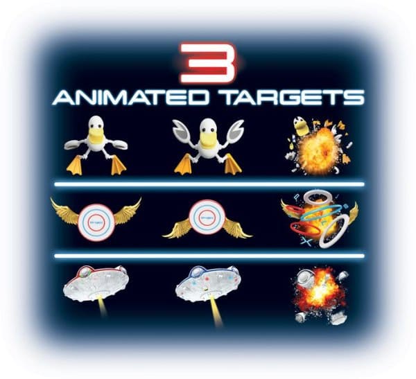 Laser X Projex Animated Target Arcade Game for 2