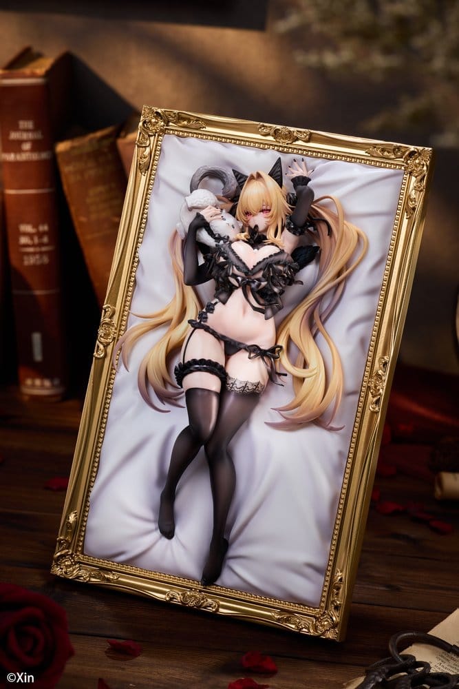 Original Character PVC Figur 1/7 Stella Black Cat Ver. Illustrated by Xin 27 cm