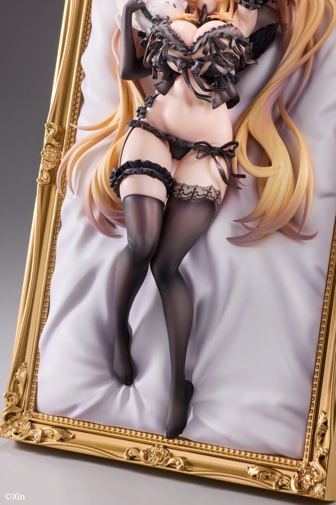 Original Character PVC Figur 1/7 Stella Black Cat Ver. Deluxe Edition 27 cm