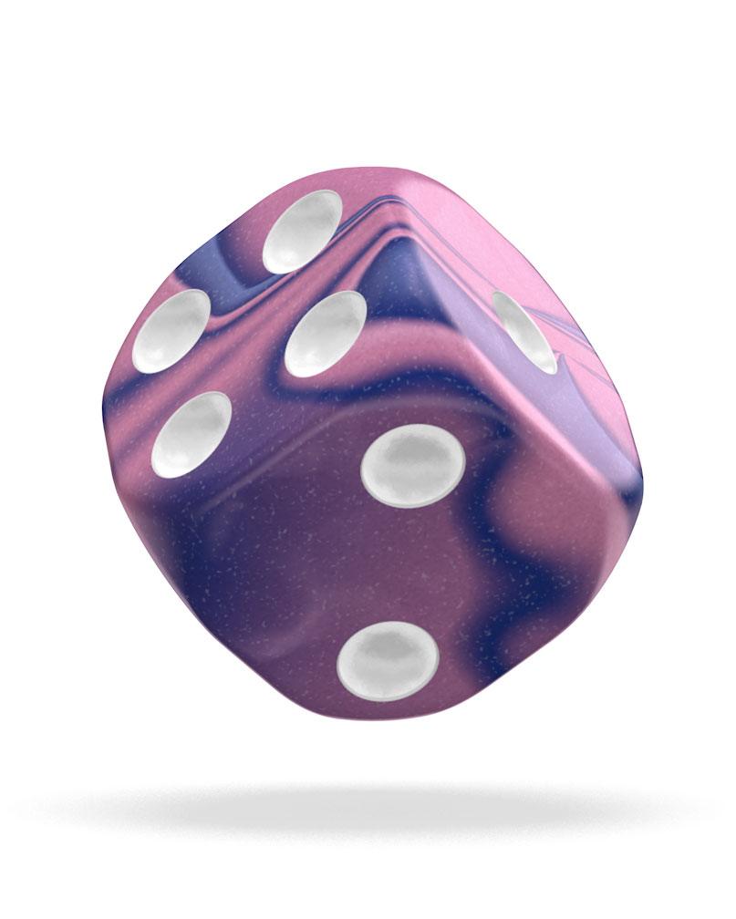 Oakie Doakie Dice W6 Würfel 12 mm Gemidice - Venus (36)