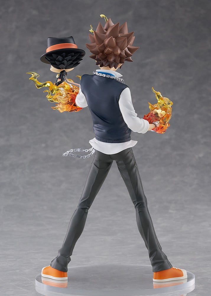 Katekyo Hitman Reborn Pop Up Parade SP PVC Figuren 2er-Pack Tsunayoshi Sawada & Reborn 24 cm