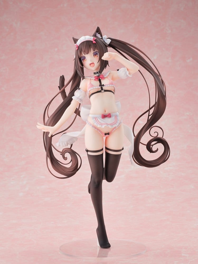 Nekopara PVC Figur 1/5.5 Chocola Micro Bikini Maid -STD Edition- 30 cm