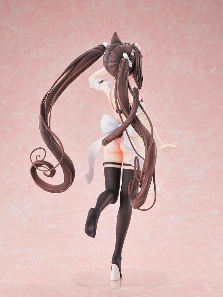 Nekopara PVC Figur 1/5.5 Chocola Micro Bikini Maid -STD Edition- 30 cm