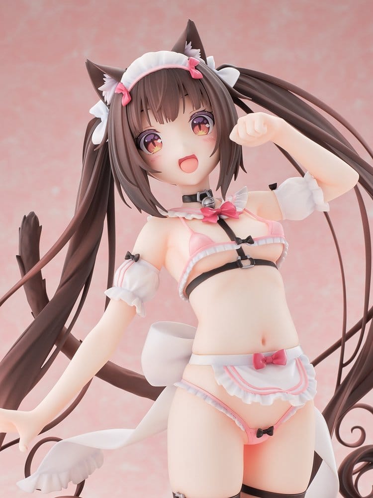 Nekopara PVC Figur 1/5.5 Chocola Micro Bikini Maid -STD Edition- 30 cm