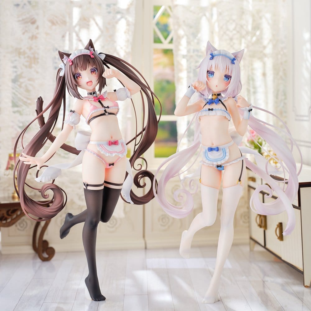 Nekopara PVC Figur 1/5.5 Chocola Micro Bikini Maid -STD Edition- 30 cm