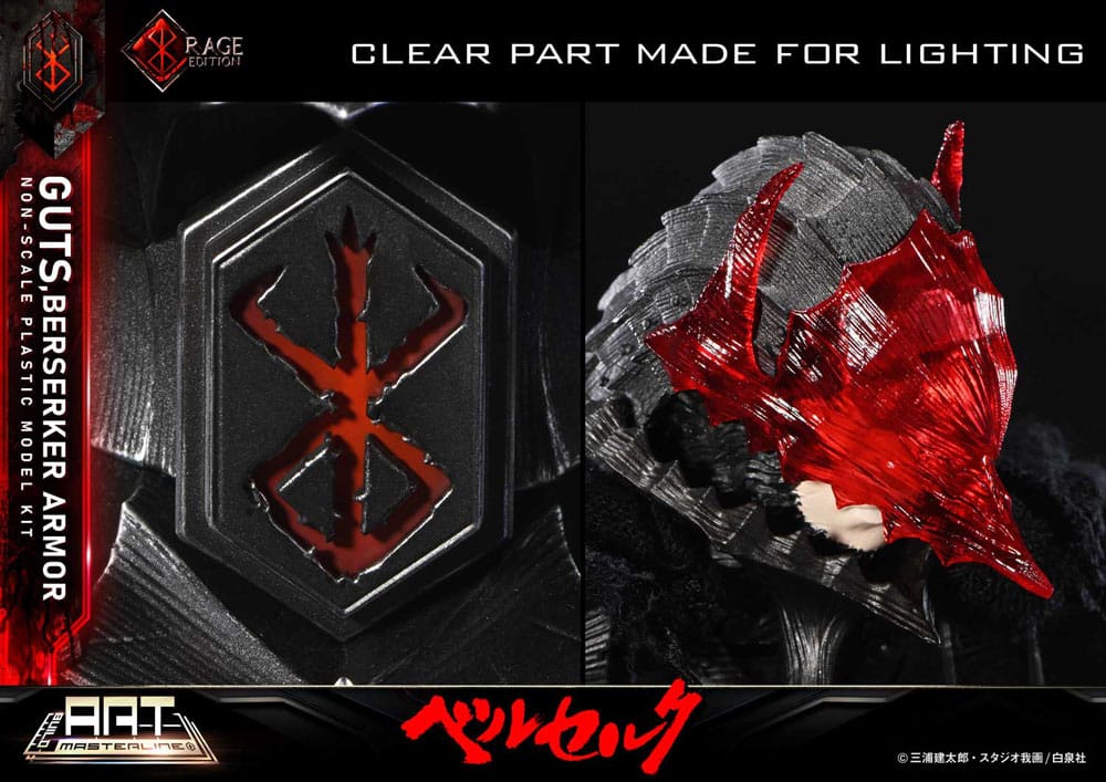 Berserk Build Art Masterline Plastic Model Kit Guts Berserker Armor Rage 30 cm