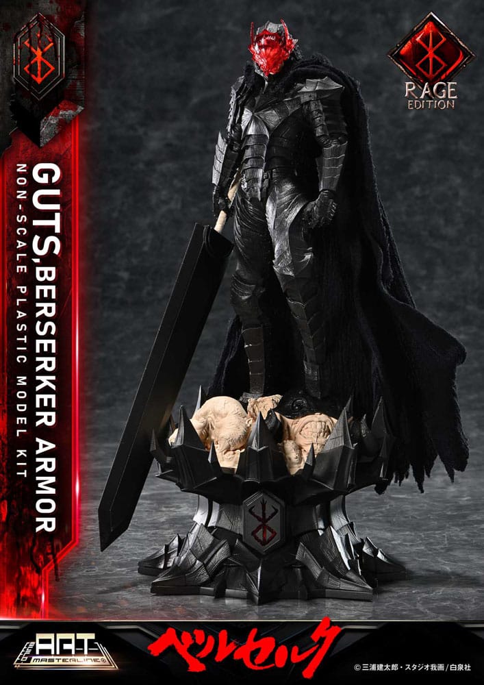 Berserk Build Art Masterline Plastic Model Kit Guts Berserker Armor Rage 30 cm