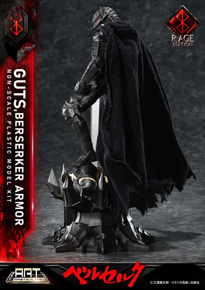 Berserk Build Art Masterline Plastic Model Kit Guts Berserker Armor Rage 30 cm