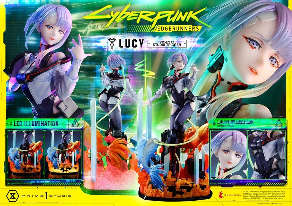 Cyberpunk: Edgerunners Concept Masterline Series Statue 1/5 Lucy (Concept By Studio TRIGGER) 39 cm
