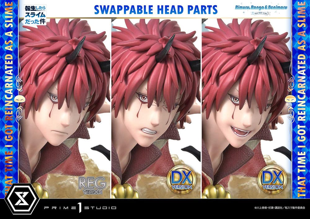 That Time I Got Reincarnated as a Slime Concept Masterline Series Statue 1/6 Rimuru, Ranga and Benimaru Deluxe Version 59 cm