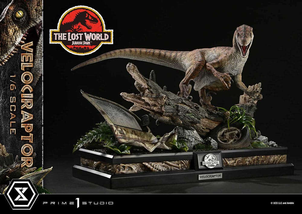 Jurassic Park II Legacy Museum Collection Statue 1/6 Velociraptor 41 cm