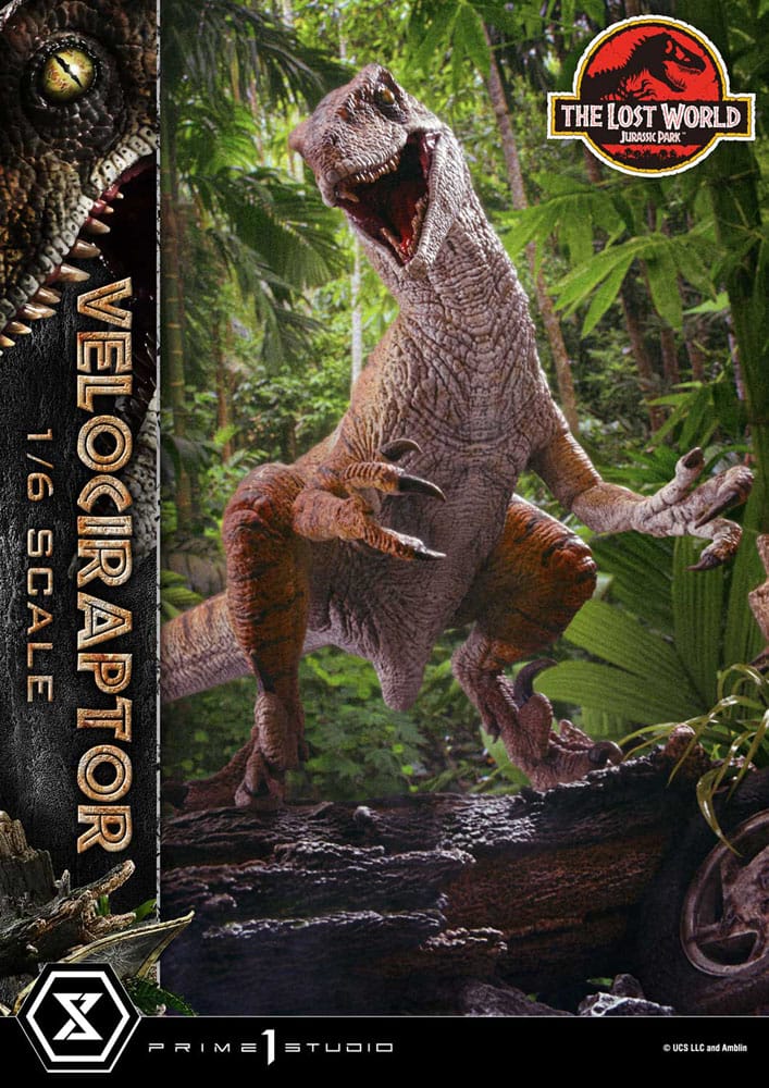 Jurassic Park II Legacy Museum Collection Statue 1/6 Velociraptor 41 cm