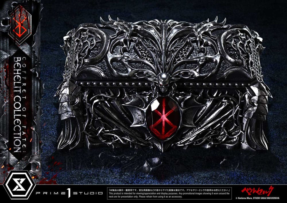 Berserk Life Scale Statuen Coffret of Fate: Behelit Collection 30 cm