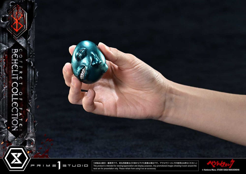 Berserk Life Scale Statuen Coffret of Fate: Behelit Collection 30 cm