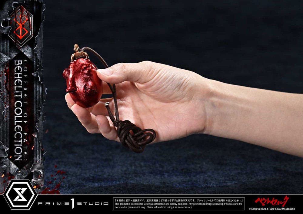 Berserk Life Scale Statuen Coffret of Fate: Behelit Collection 30 cm