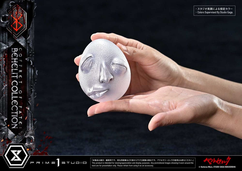 Berserk Life Scale Statuen Coffret of Fate: Behelit Collection 30 cm