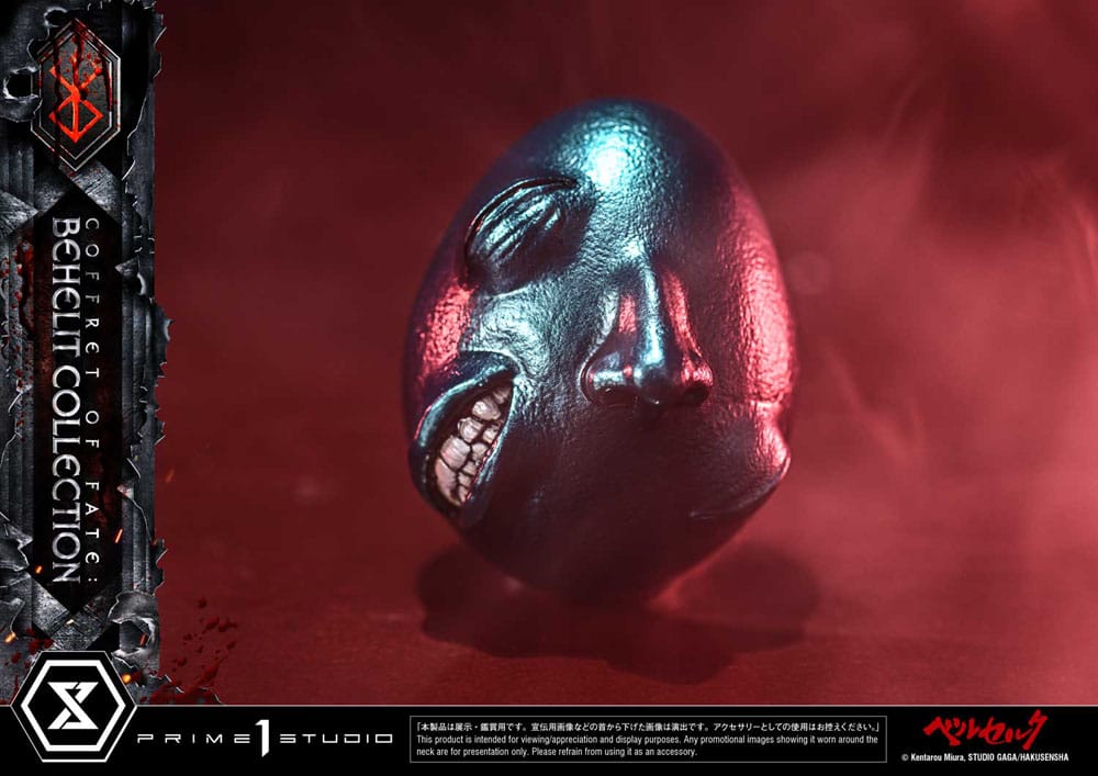 Berserk Life Scale Statuen Coffret of Fate: Behelit Collection 30 cm