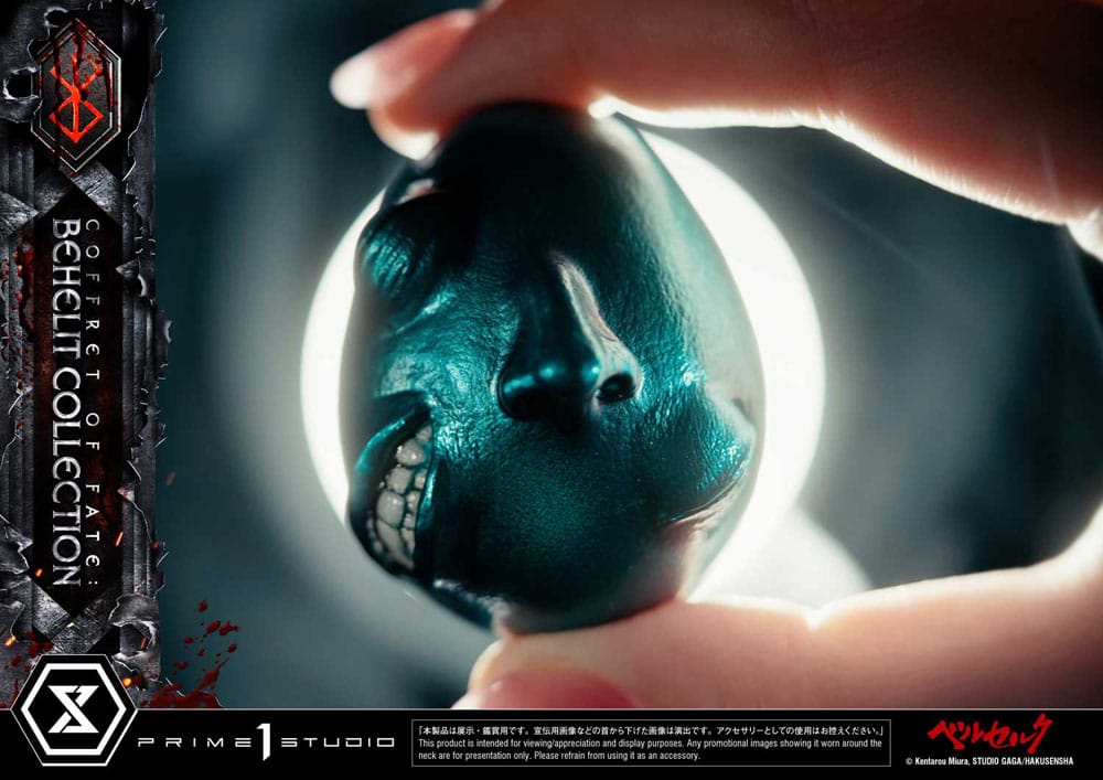 Berserk Life Scale Statuen Coffret of Fate: Behelit Collection 30 cm