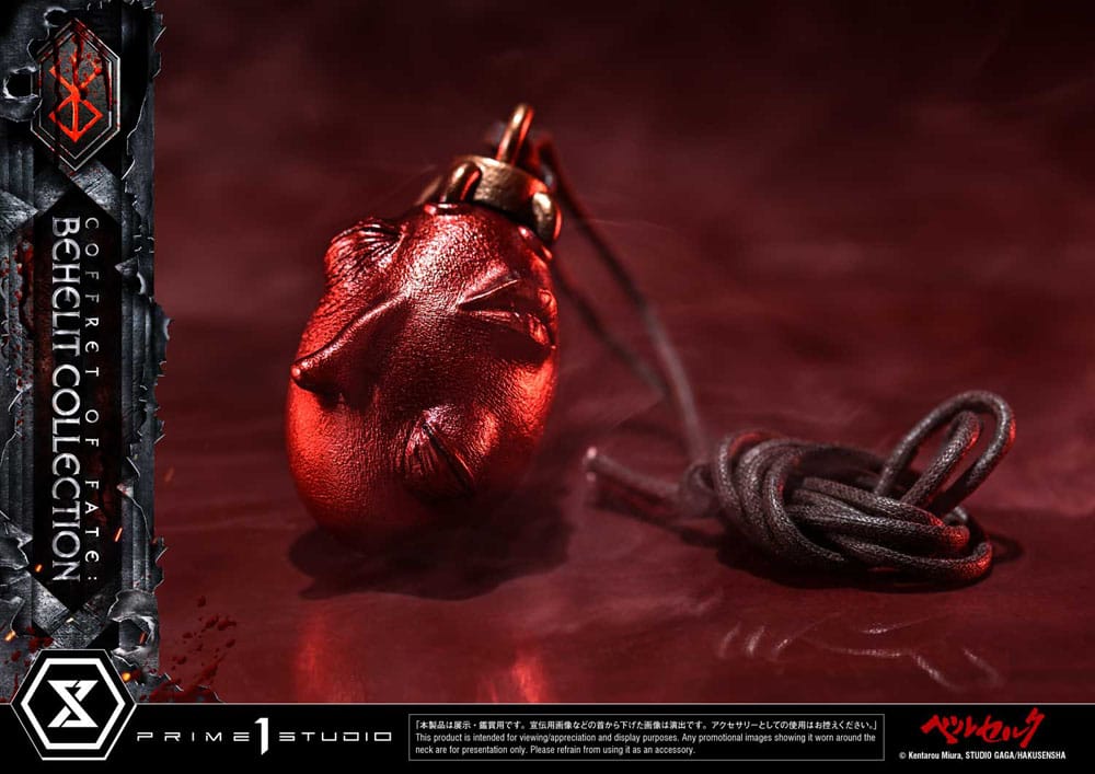 Berserk Life Scale Statuen Coffret of Fate: Behelit Collection 30 cm
