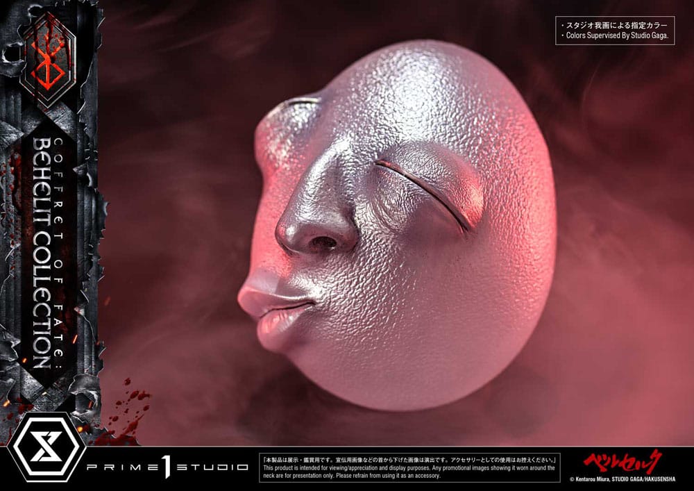 Berserk Life Scale Statuen Coffret of Fate: Behelit Collection 30 cm