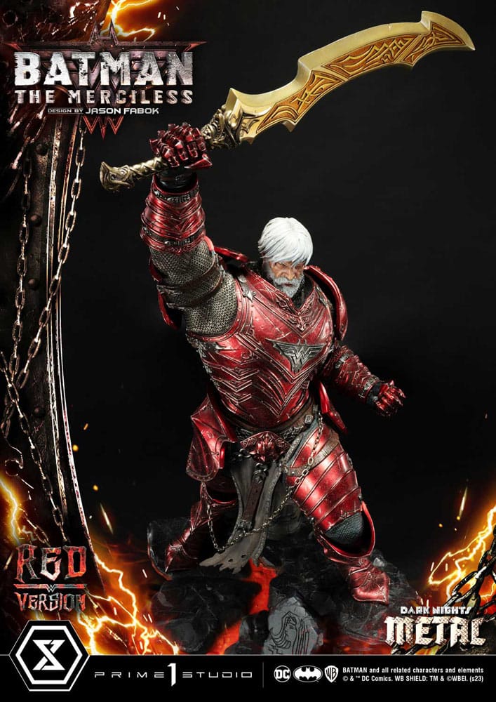 Dark Nights: Death Metal Statue 1/3 The Mericless Red Version 111 cm