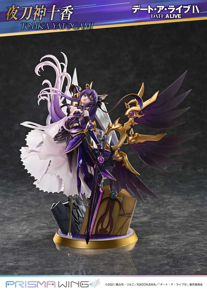 Date A Live Prisma Wing PVC Statue 1/7 Tohka Yatogami 36 cm