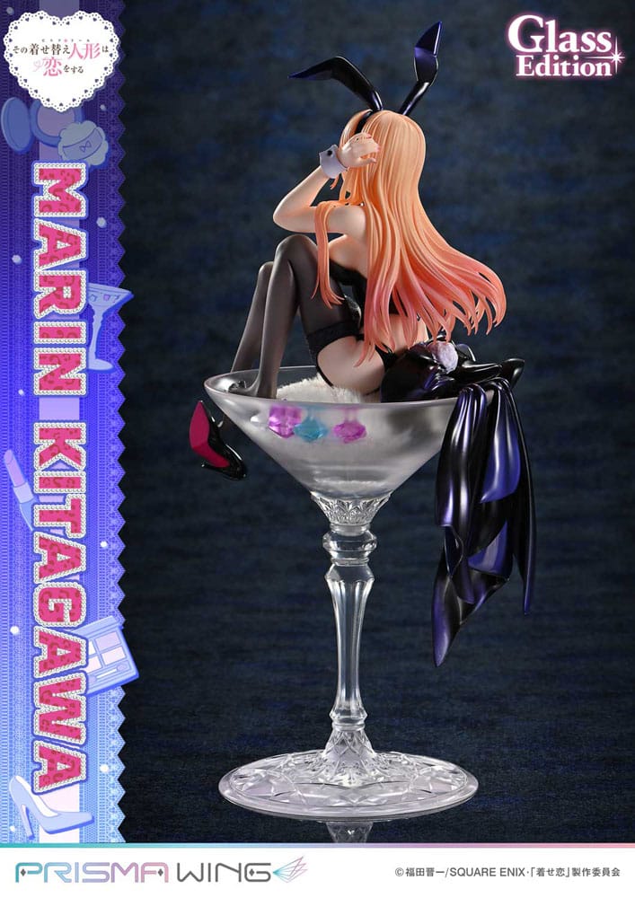 My Dress-Up Darling Prisma Wing PVC Statue 1/7 Marin Kitagawa Glass Edition 29 cm