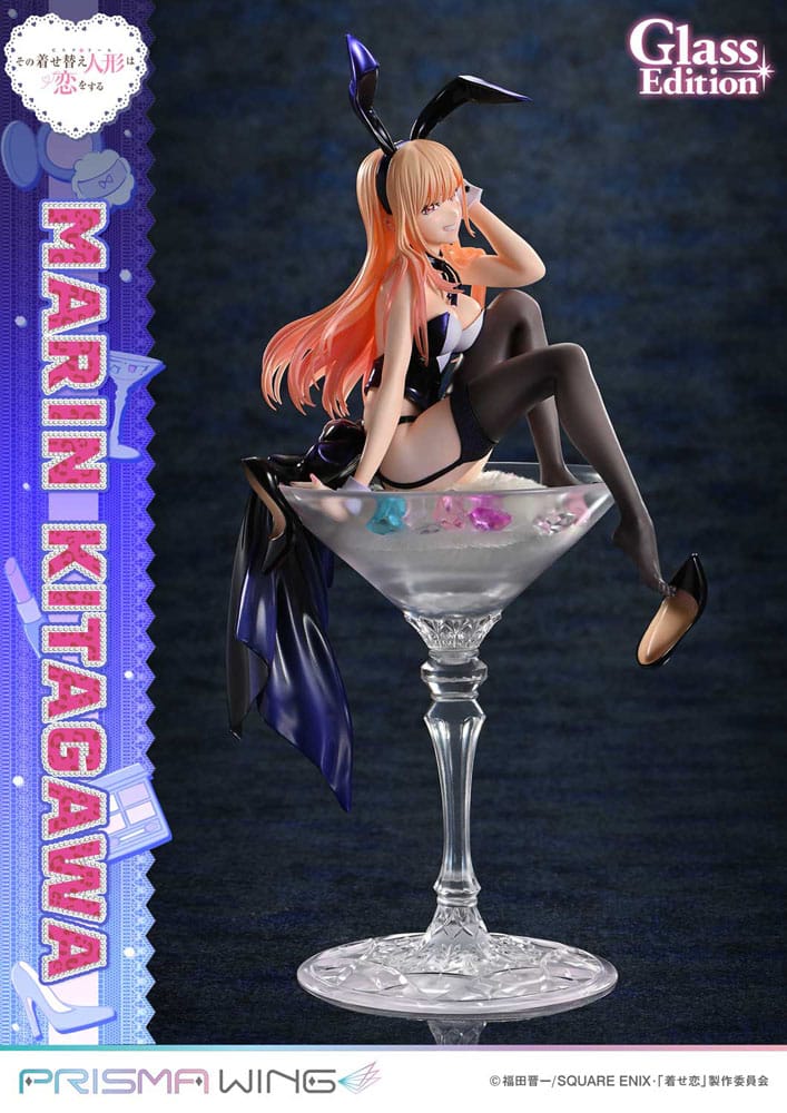 My Dress-Up Darling Prisma Wing PVC Statue 1/7 Marin Kitagawa Glass Edition 29 cm