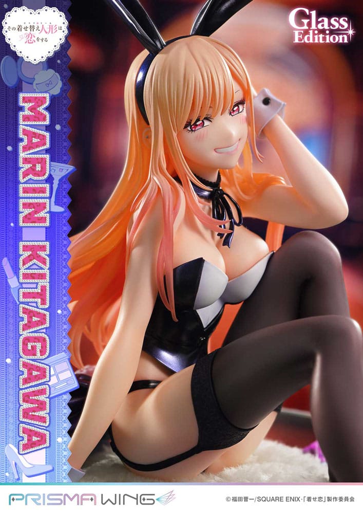 My Dress-Up Darling Prisma Wing PVC Statue 1/7 Marin Kitagawa Glass Edition 29 cm