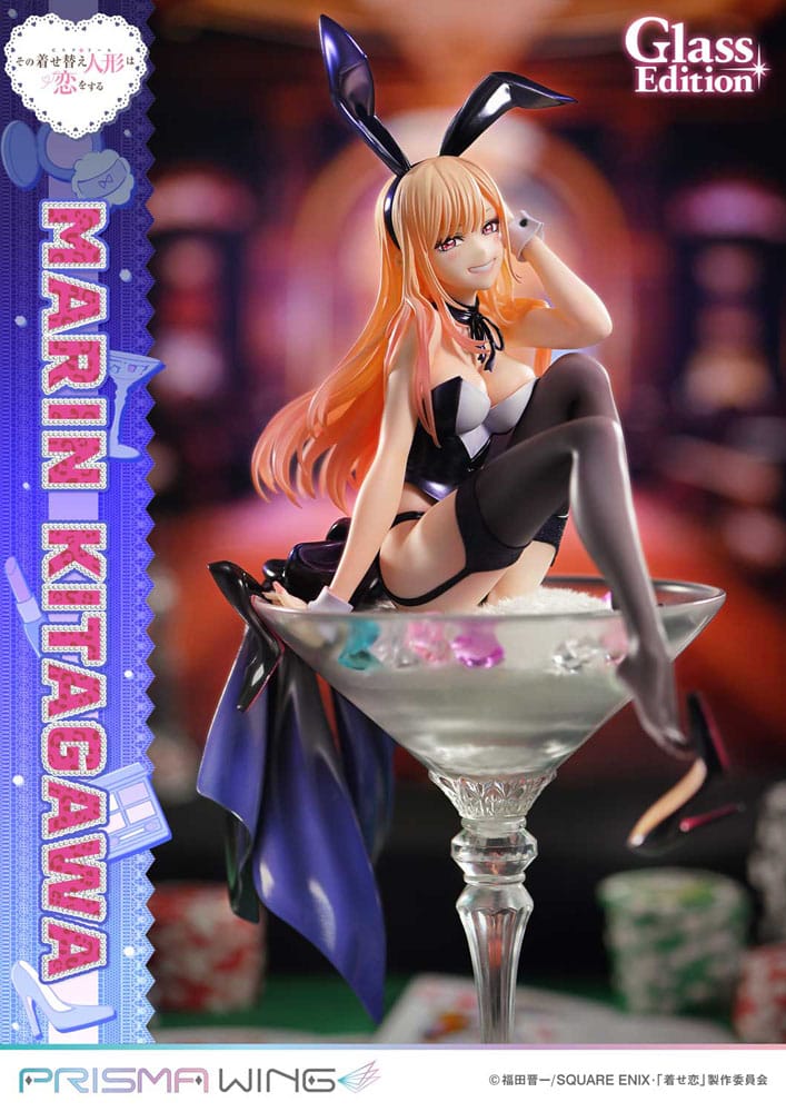 My Dress-Up Darling Prisma Wing PVC Statue 1/7 Marin Kitagawa Glass Edition 29 cm