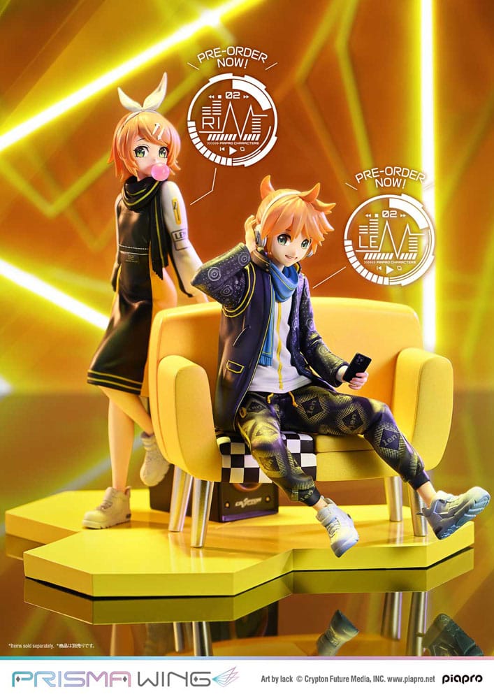 Vocaloid Piapro Characters Prisma Wing PVC Statue 1/7 Kagamine Len (Art by lack) 18 cm