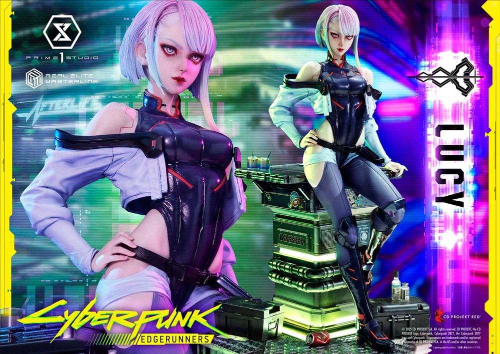 Cyberpunk: Edgerunners Real Elite Masterline Series Statue 1/4 Lucy 50 cm