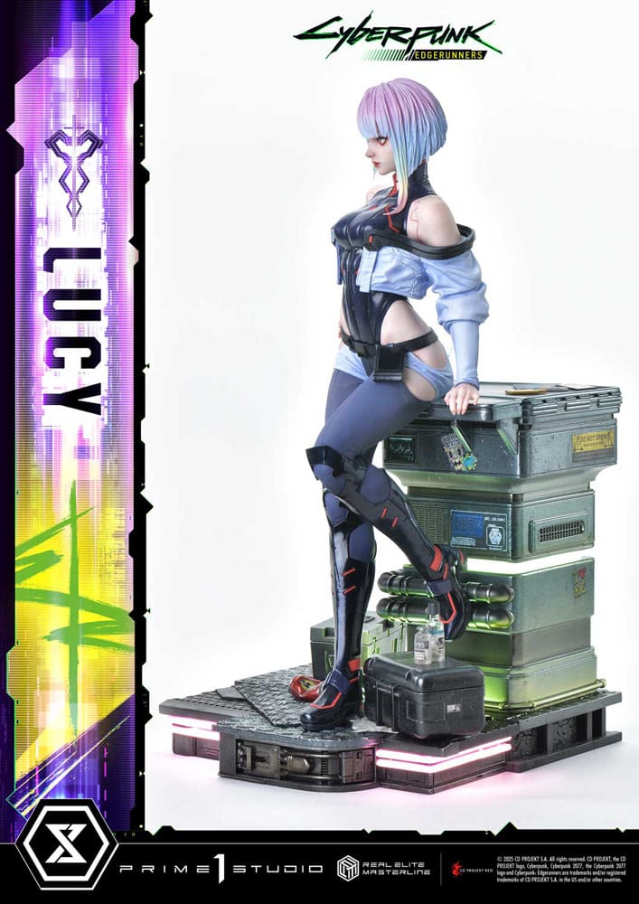 Cyberpunk: Edgerunners Real Elite Masterline Series Statue 1/4 Lucy 50 cm
