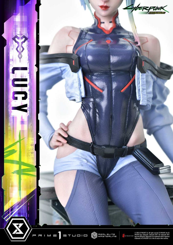 Cyberpunk: Edgerunners Real Elite Masterline Series Statue 1/4 Lucy 50 cm