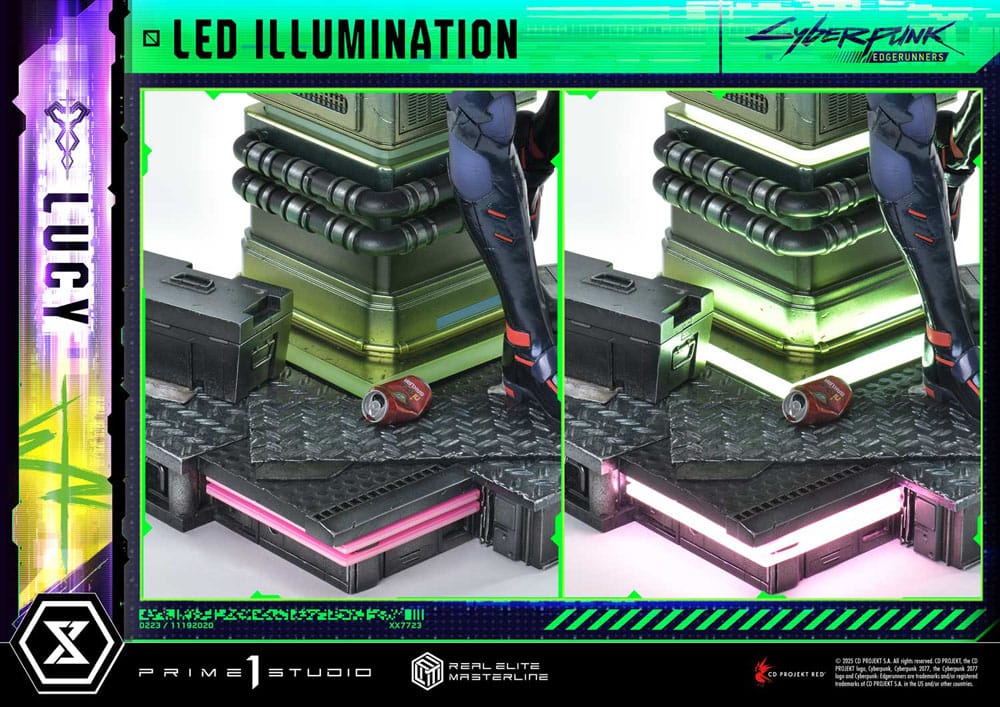 Cyberpunk: Edgerunners Real Elite Masterline Series Statue 1/4 Lucy 50 cm