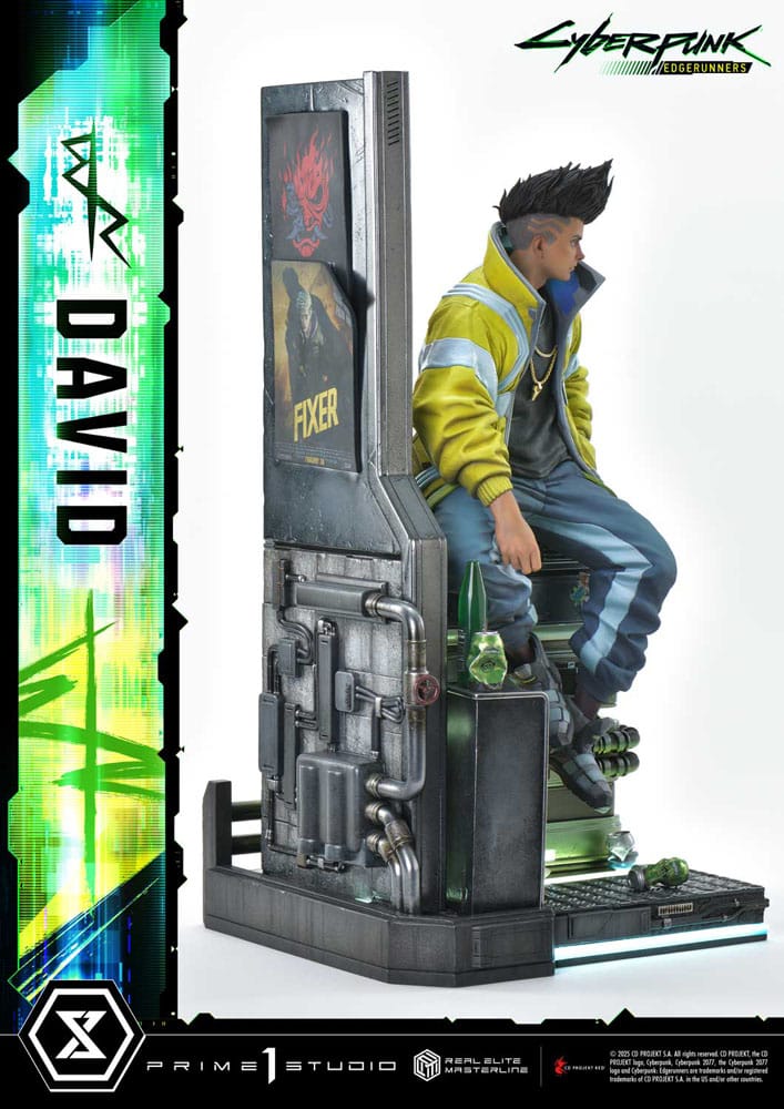 Cyberpunk: Edgerunners Real Elite Masterline Series Statue 1/4 David 58 cm