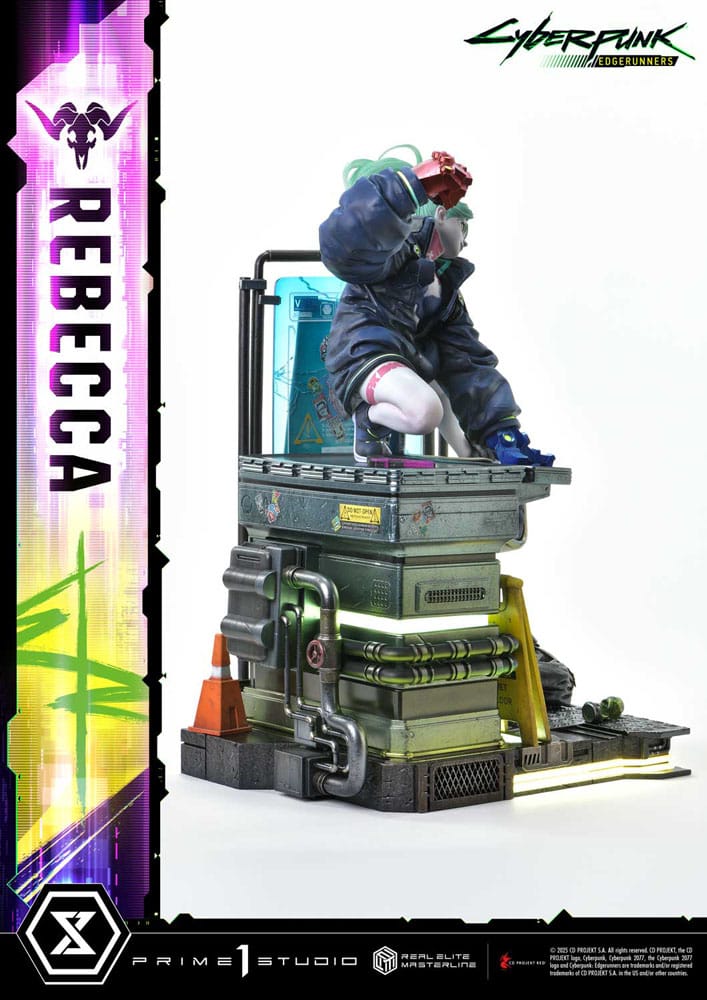 Cyberpunk: Edgerunners Real Elite Masterline Series Statue 1/4 Rebecca 54 cm