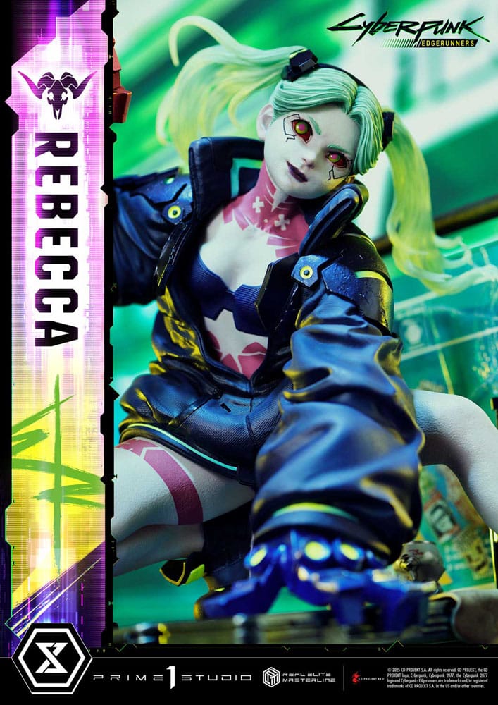 Cyberpunk: Edgerunners Real Elite Masterline Series Statue 1/4 Rebecca 54 cm