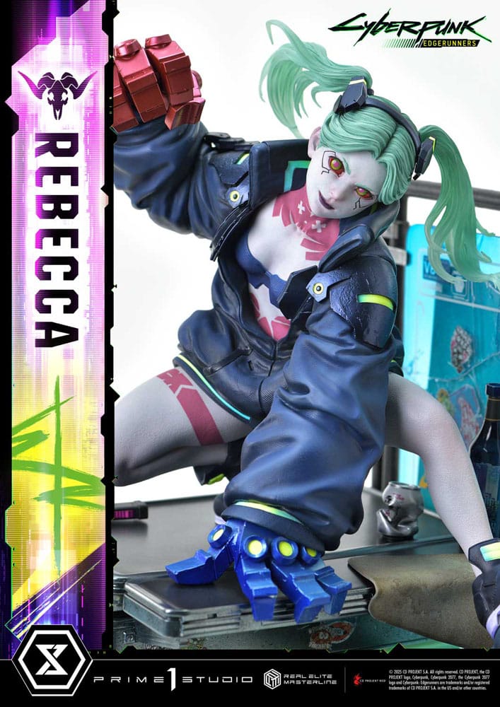 Cyberpunk: Edgerunners Real Elite Masterline Series Statue 1/4 Rebecca 54 cm