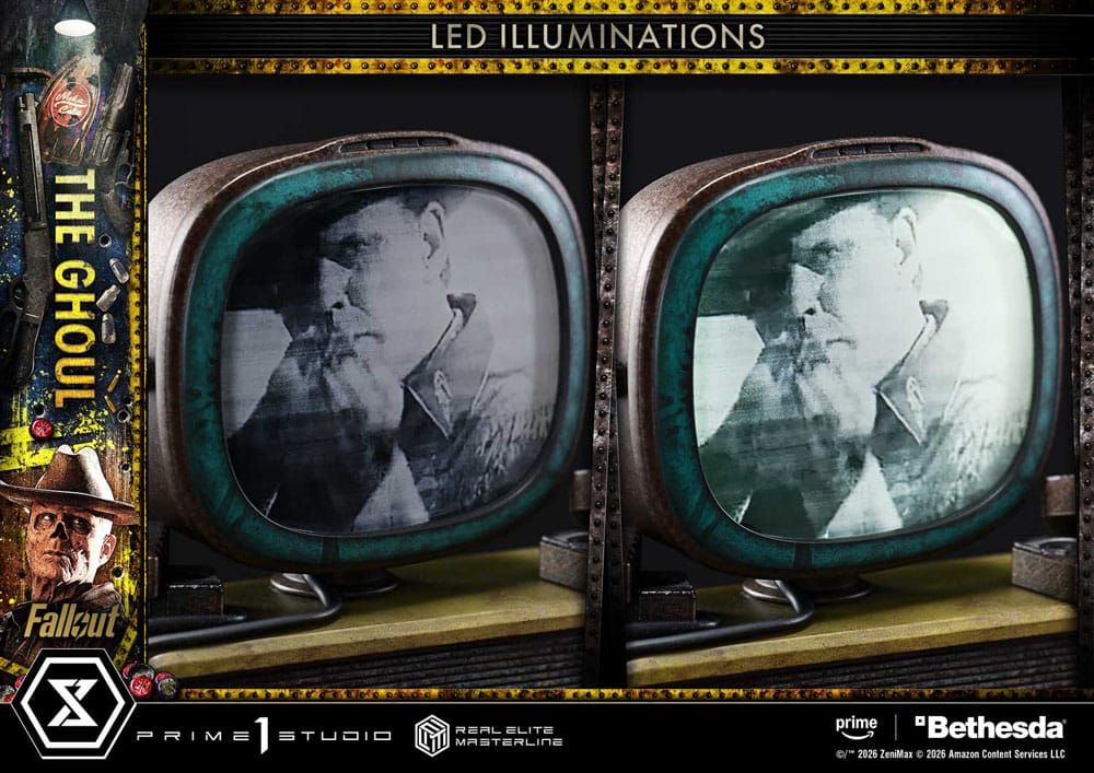 Fallout (TV Series) Real Elite Masterline Series Statue 1/4 The Ghoul 64 cm