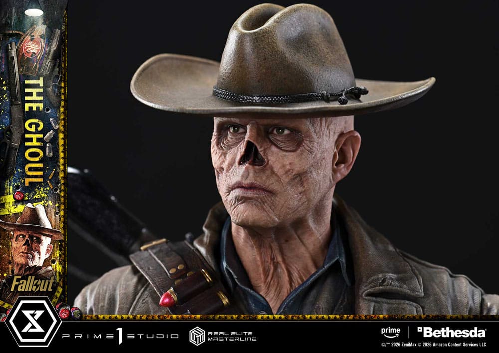 Fallout (TV Series) Real Elite Masterline Series Statue 1/4 The Ghoul 64 cm