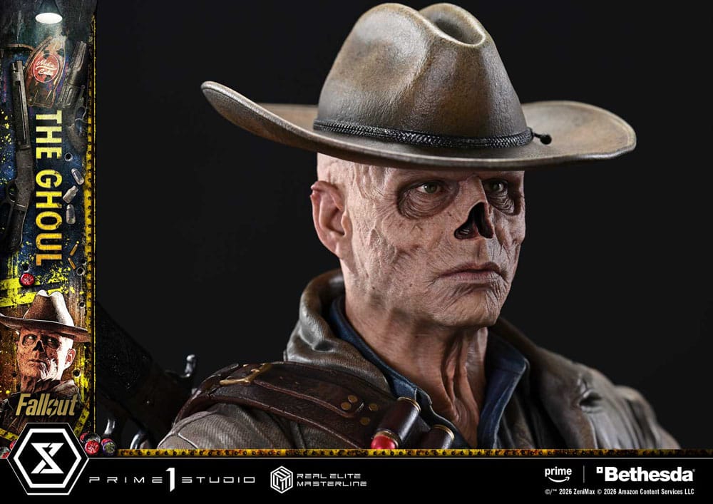 Fallout (TV Series) Real Elite Masterline Series Statue 1/4 The Ghoul 64 cm