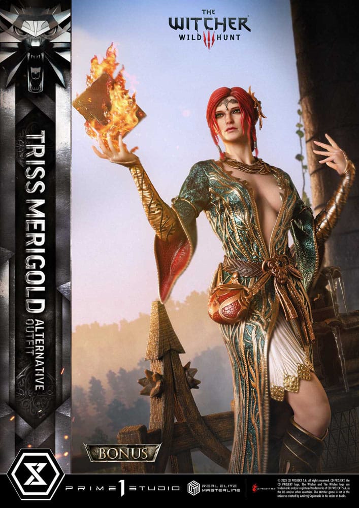 The Witcher 3: Wild Hunt Real Elite Masterline Series Statue 1/4 Triss Merigold Bonus Version 52 cm