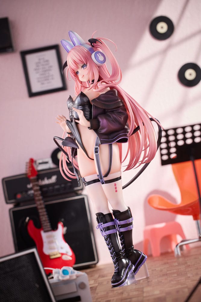 Original Character PVC Statue 1/6 Usamimi Headphone Lulumu Illustrated by Tamano Kedama 32 cm