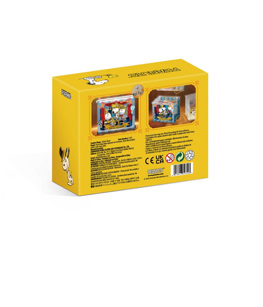 Die Peanuts Puremind DIY Bauset Mini Scene Talent Show