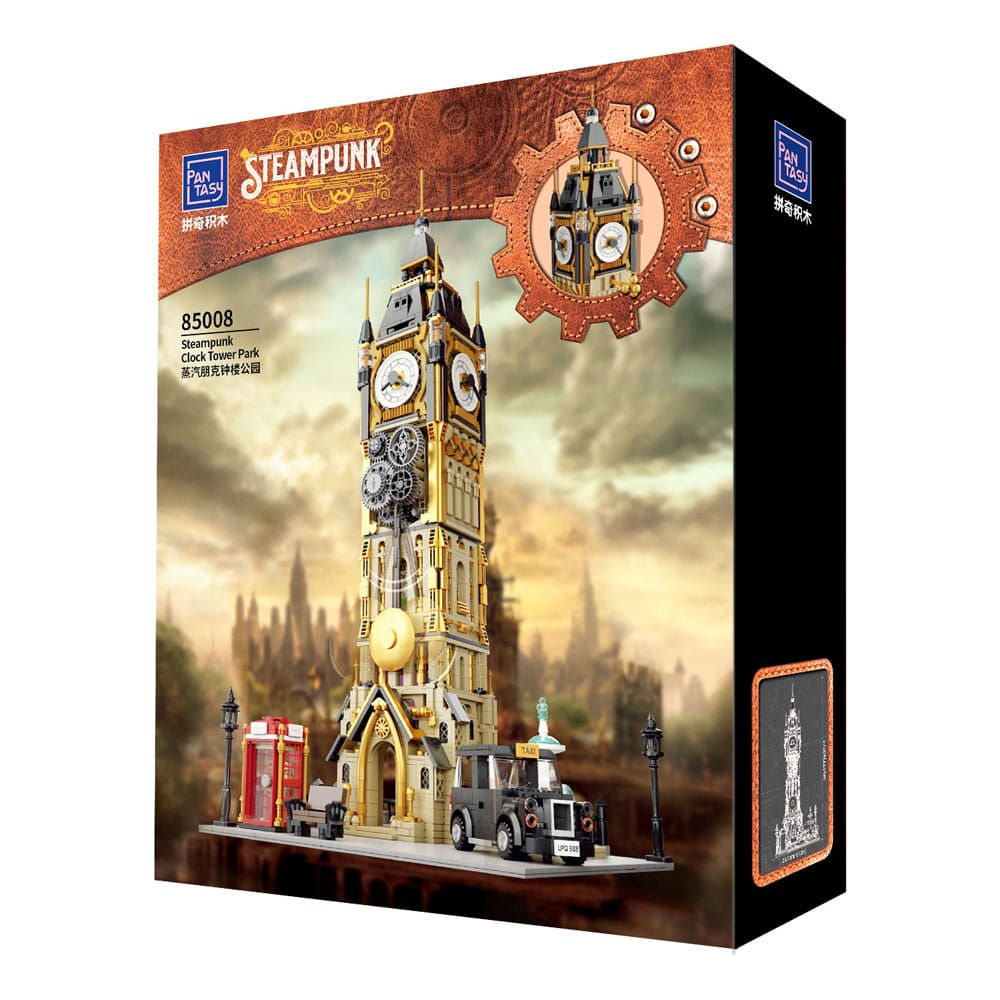 Original-Steampunk Series Bauset Steampunk Clock Tower Park 58 cm