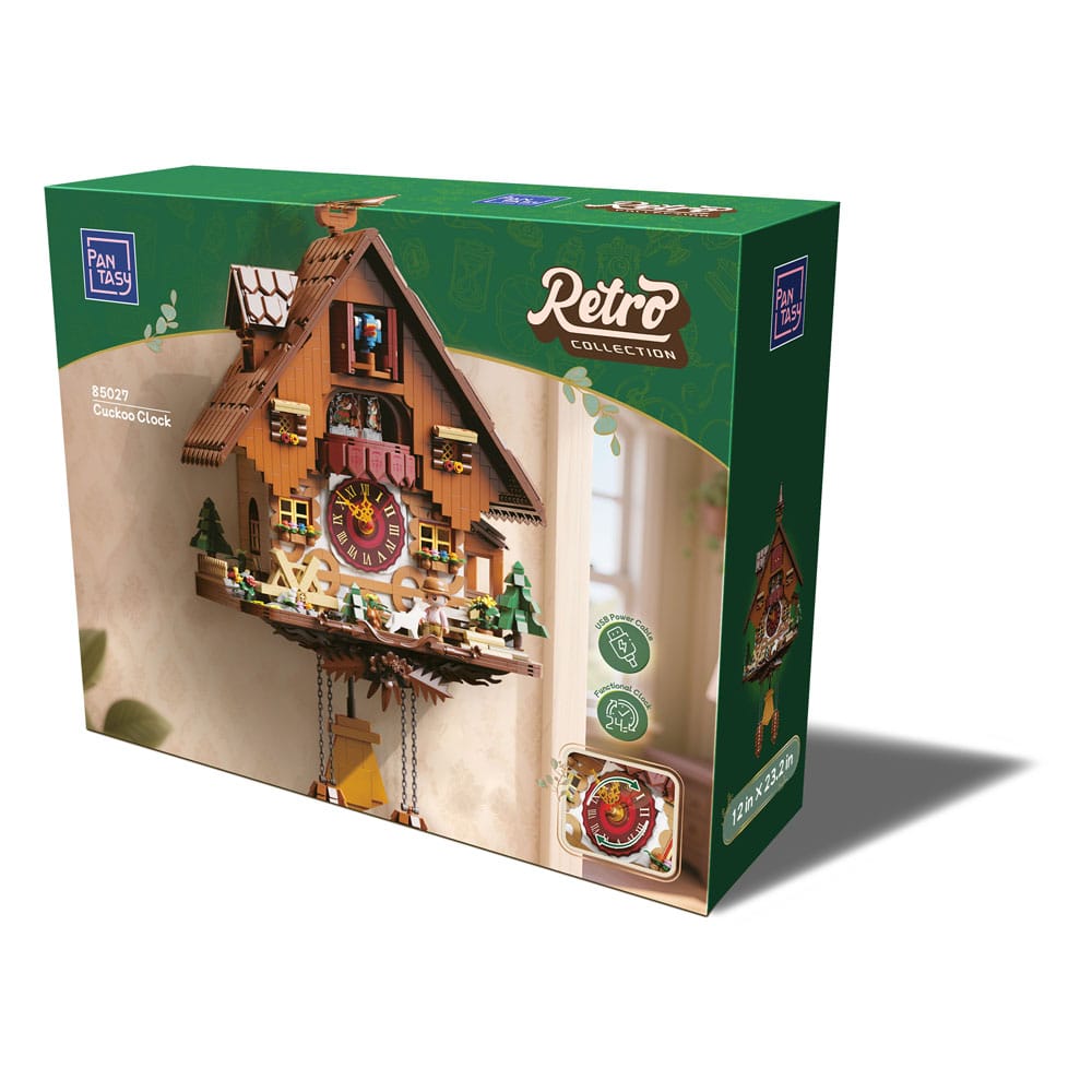 Original-Retro Series Bauset Retro Cuckoo Clock 60 cm