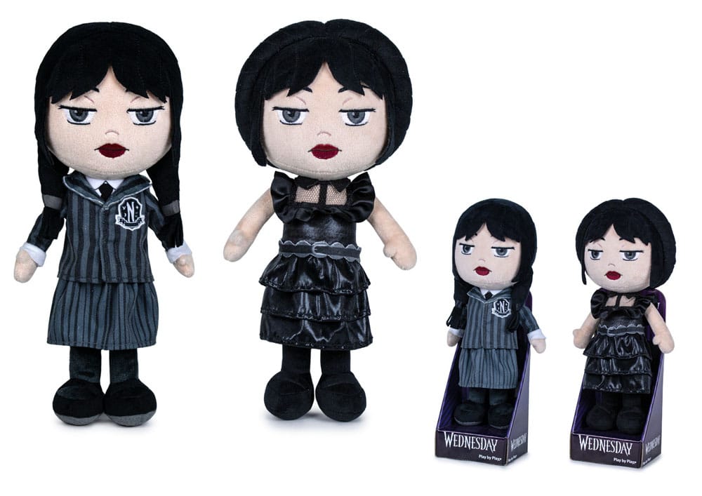 Wednesday Plüschfiguren Wednesday 32 cm Sortiment (6)
