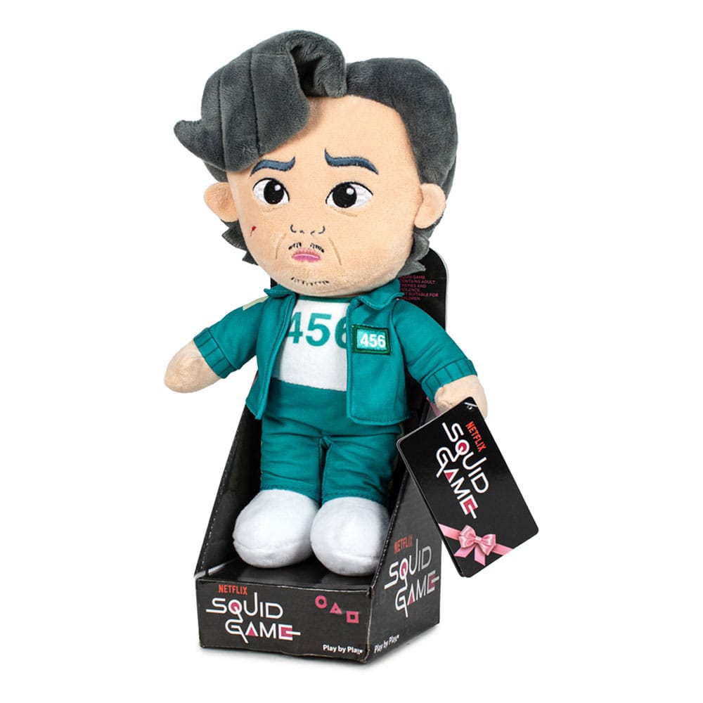 Squid Game Plüschfigur Gi-Hun in Displayverpackung 28 cm